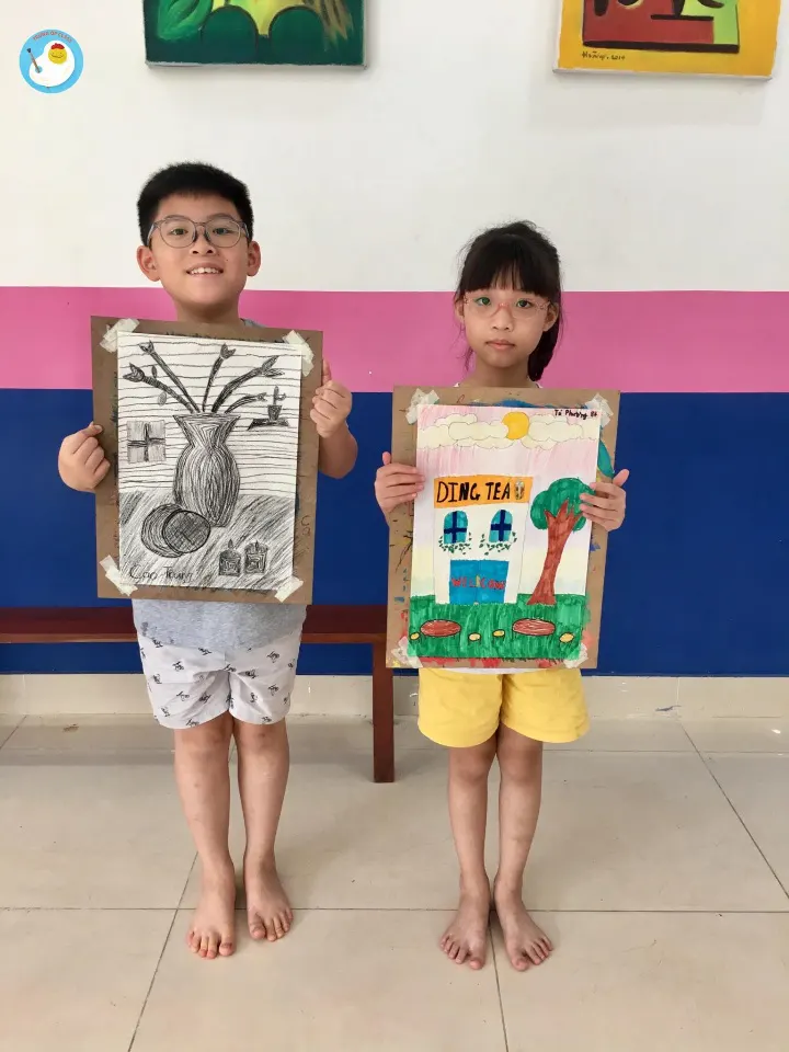 Trung Tâm Mỹ Thuật Trứng Ốp Class