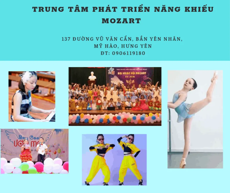 Trung Tâm Phát Triển Năng Khiếu Mozart