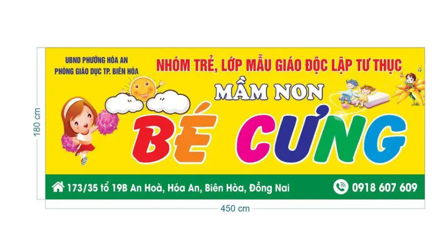 Trường Mầm Non Bé Cưng