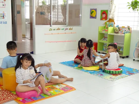 Trường mầm non 9 -  86 Bà Huyện Thanh Quan ( CS 1 )