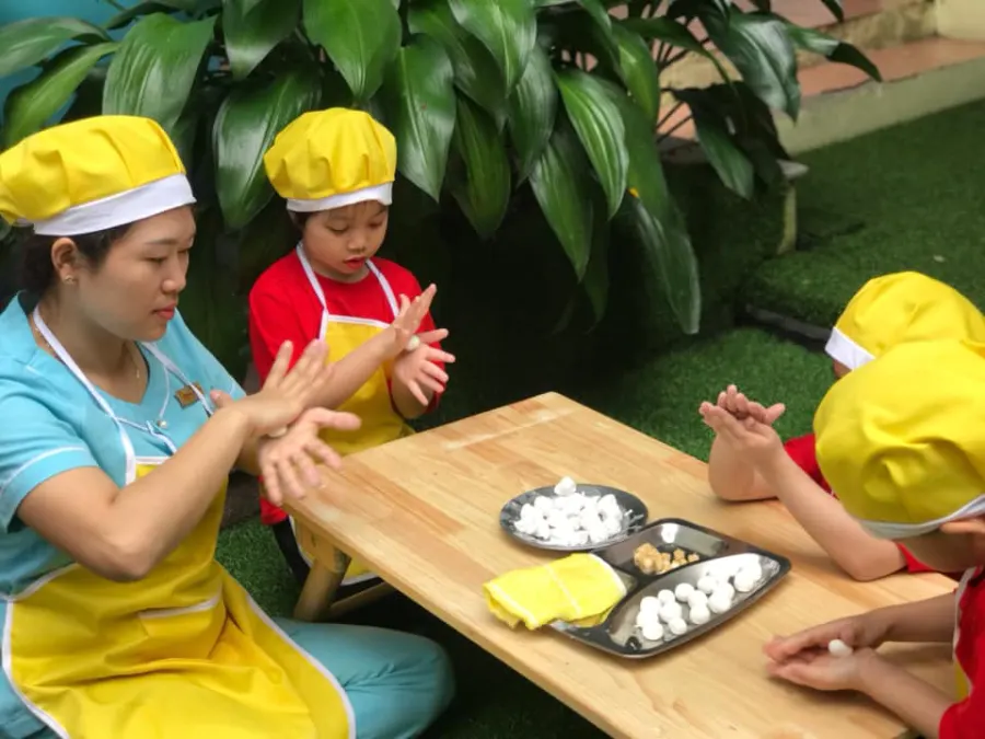 Trường mầm non B - Thị Trấn Văn Điển