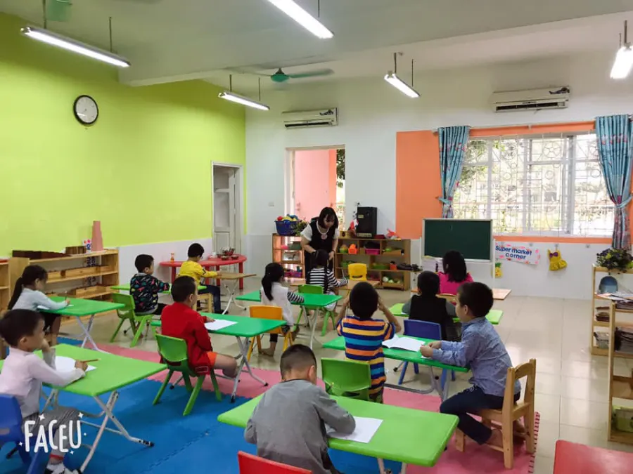 Trường mầm non A