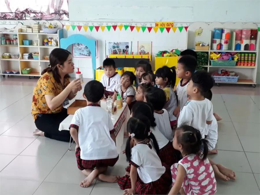 Trường mầm non Hoa Hồng