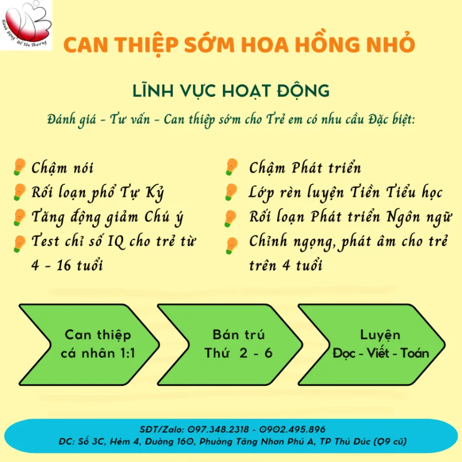 Can Thiệp Sớm Hoa Hồng Nhỏ