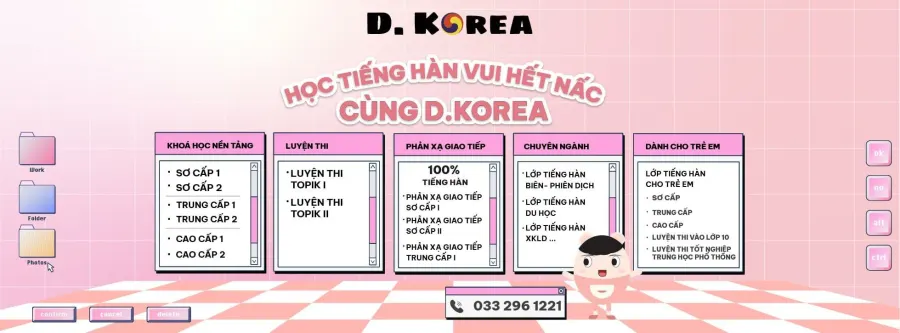 Trung tâm Tiếng Hàn D.Korea