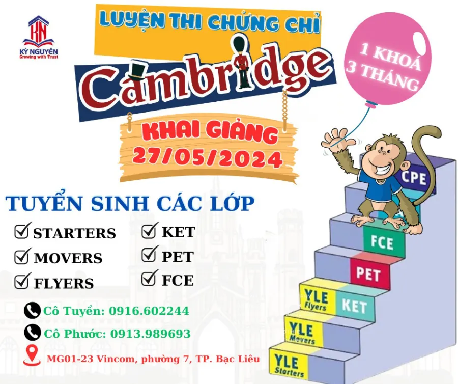 Trung tâm Ngoại Ngữ Kỳ Nguyên