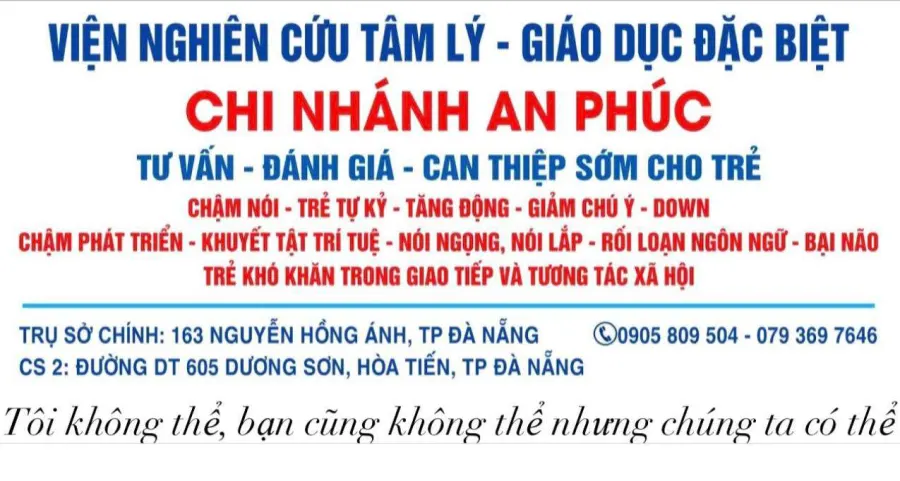 Trung Tâm Giáo Dục Đặc Biệt An Phúc