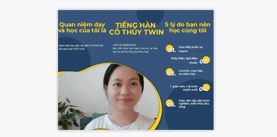 Tiếng Hàn Cô Thuỷ Twin