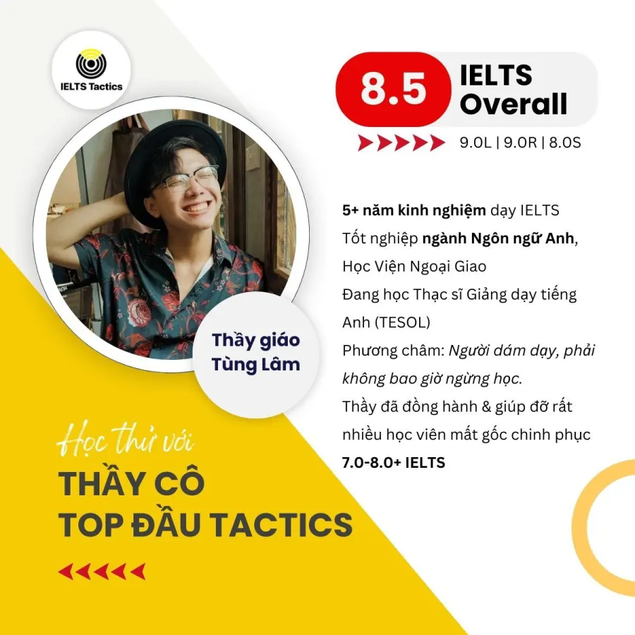 Trung tâm luyện thi IELTS Tactics - Vinhomes Ocean Park Gia Lâm