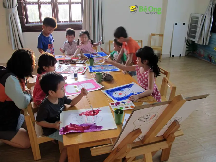 Trường mầm non song ngữ Bé Ong Sài Gòn