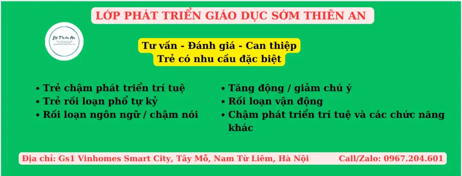Trung tâm Trung tâm Can thiệp Sớm Thiên An - Hải Dương