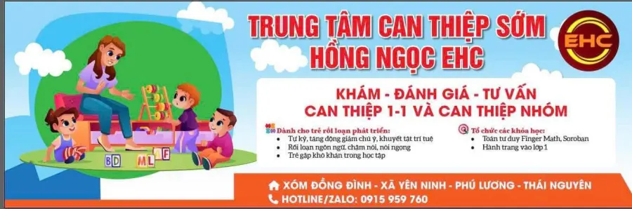 Trung tâm Can thiệp sớm Hồng Ngọc Cs2