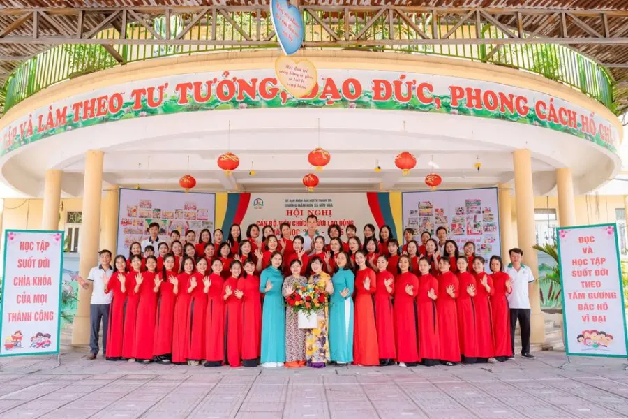 Trường mầm non Hữu Hoà