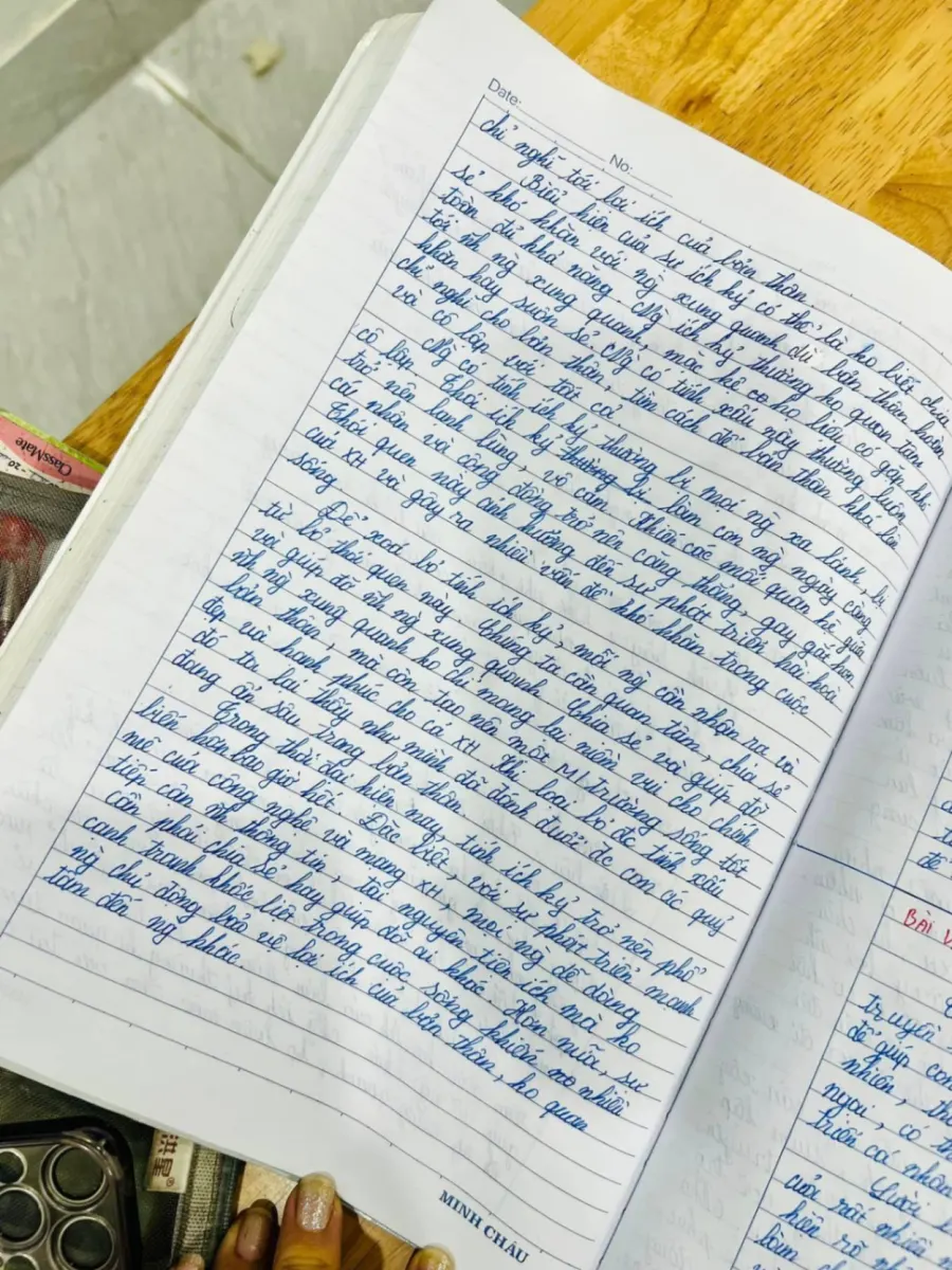 Lớp Luyện chữ đẹp Ngọc Xuân