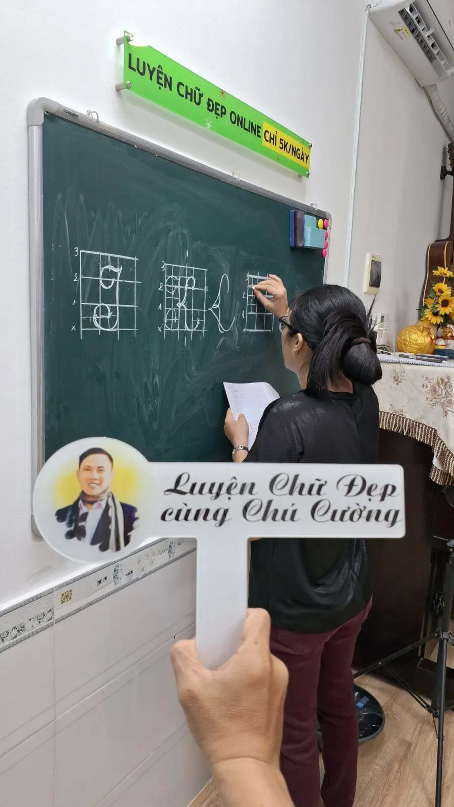 Lớp Luyện Chữ Đẹp Cùng Chú Cường