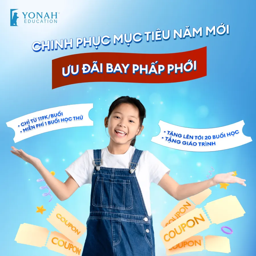 Trung tâm Tiếng Anh Online Yonah