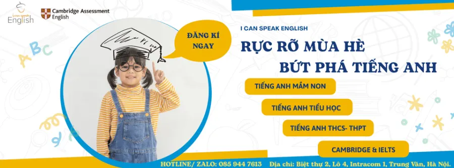 Trung tâm Tiếng Anh ICS English - I Can Speak English