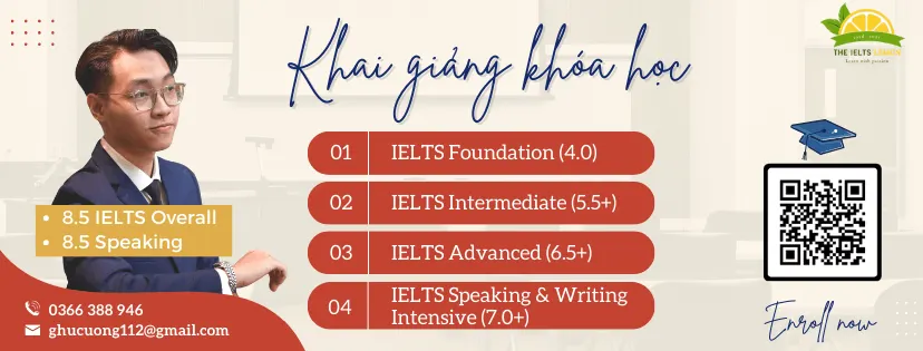 Trung tâm Tiếng Anh The IELTS Lemon