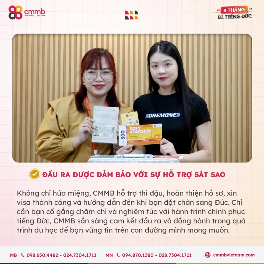 Trung tâm CMMB Việt Nam - Học Tiếng Đức
