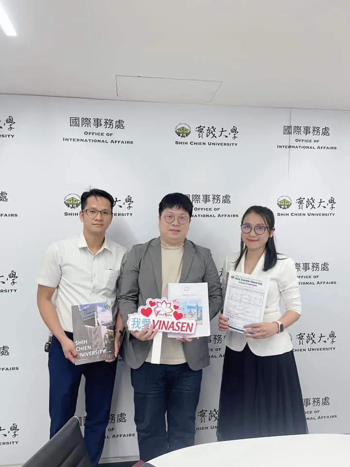 Trung tâm Vinasen - Học bổng và Du học Đài Loan