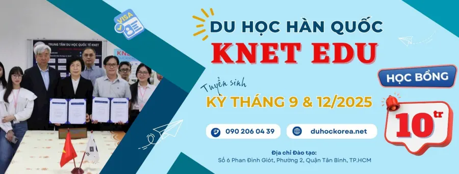 Trung tâm Du Học Hàn Quốc - Knet Sài Gòn