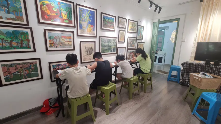 LỚP VẼ THẦY TUYỀN - MỸ THUẬT LIMART - Chùa Bộc, Đống Đa