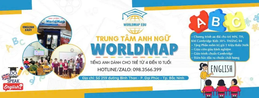 Trung tâm Anh ngữ WorldMap Bắc Ninh