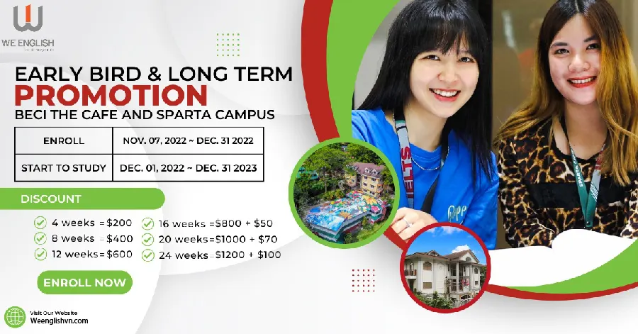 Trung tâm Du học Tiếng Anh tại Philippines - WE English