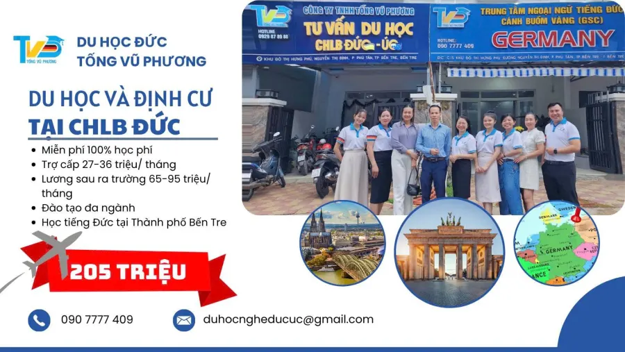 Trung tâm Du học nghề Đức Úc