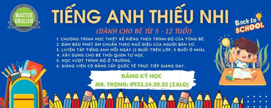 Trung tâm Anh Ngữ Master English