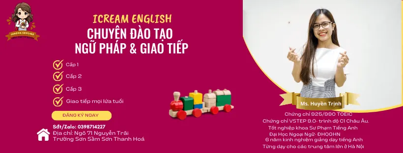 Trung tâm Tiếng Anh cô Huyền