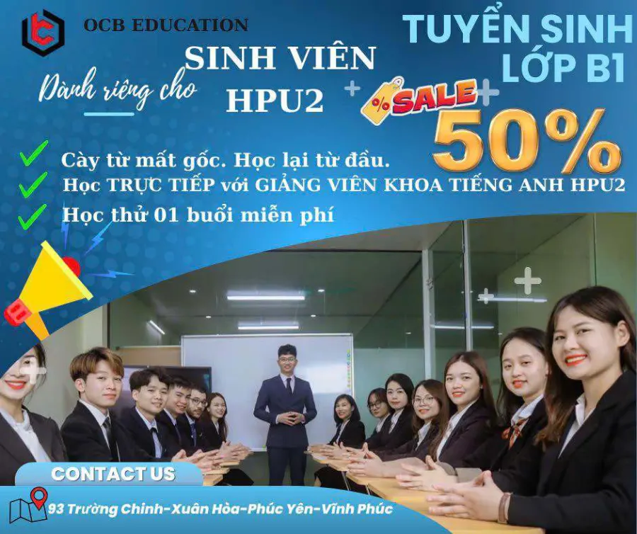 Trung tâm Ngoại Ngữ OCB Education