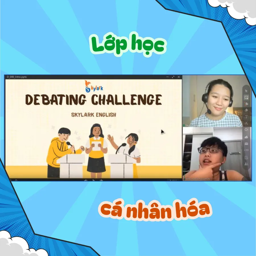 Trung tâm Skylark English - Tiếng Anh online trẻ em