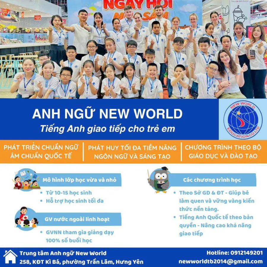 Trung tâm Anh ngữ Quốc tế New World
