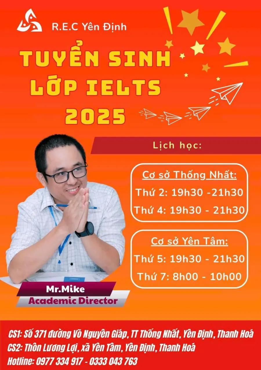 Trung tâm Anh ngữ Quốc tế R.E.C