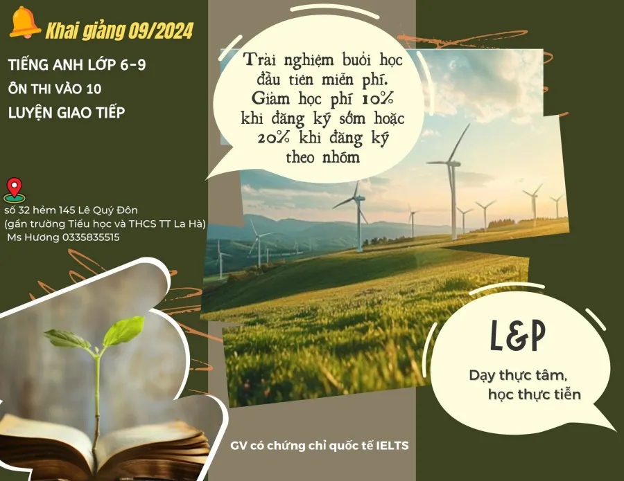 Lớp L&P English class