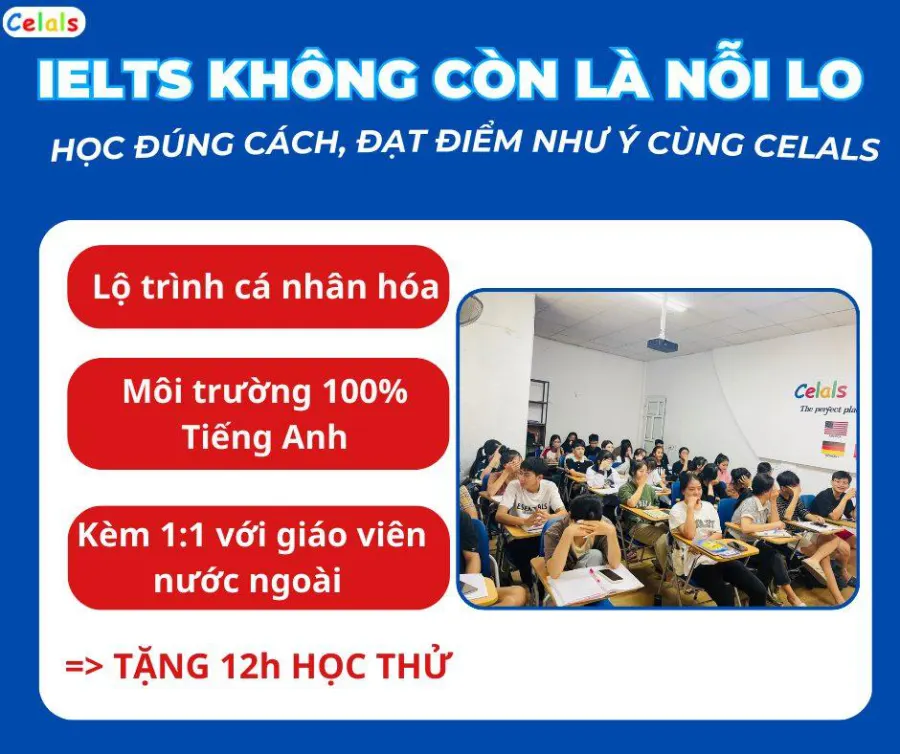 Trung tâm Anh Ngữ Celas - Cơ sở 2