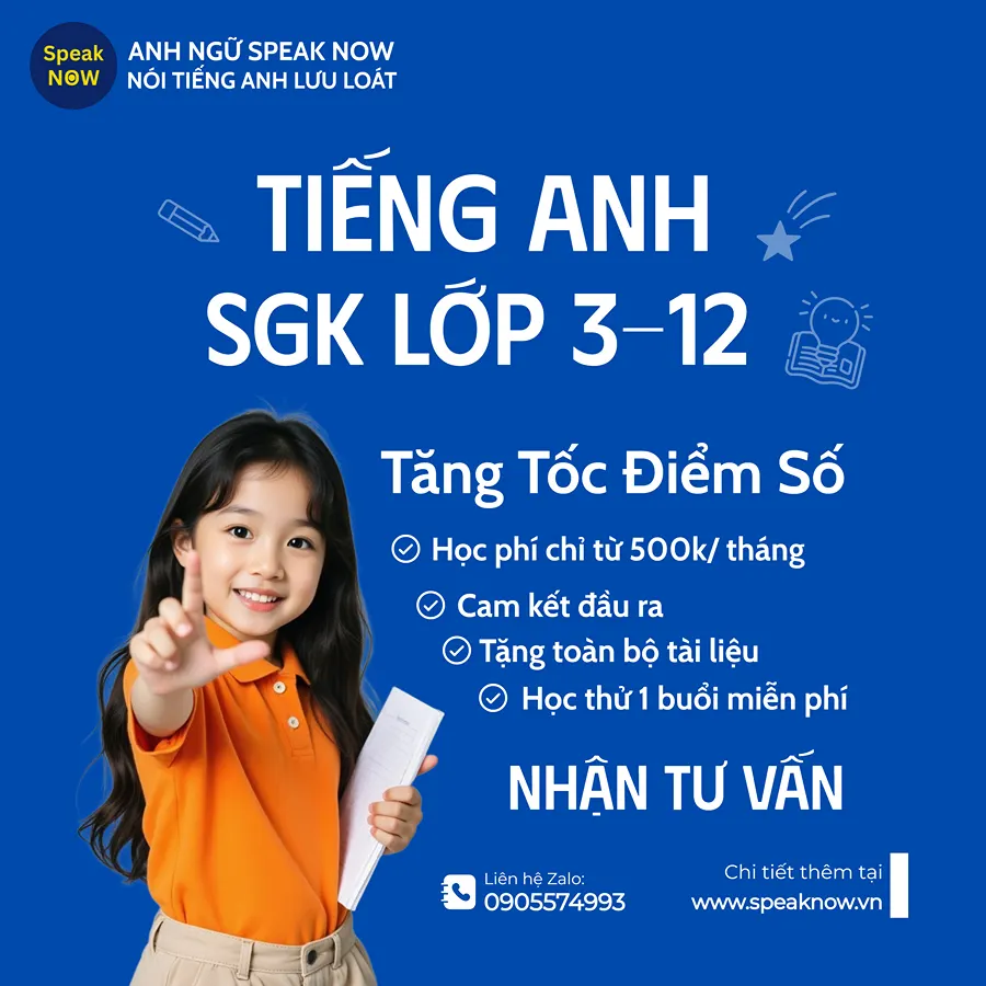 Trung tâm Anh Ngữ Speak Now