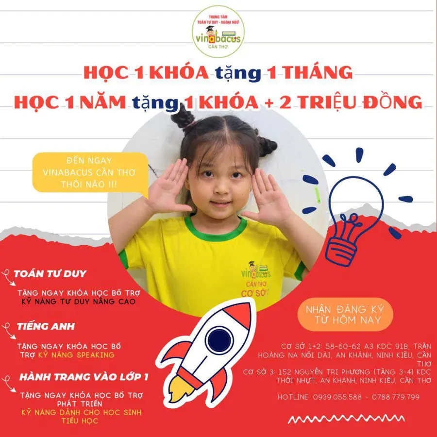 Trung tâm Ngoại ngữ Vinabacus - Cơ sở 3