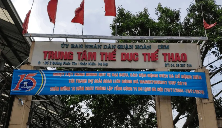 Trung tâm Thể Dục Thể Thao Quận Hoàn Kiếm - Khu Thể Thao Đa Năng