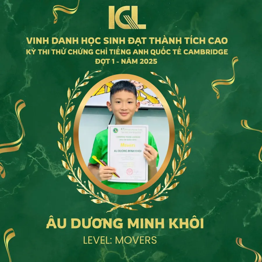 Hệ thống Trung Tâm Ngoại Ngữ KL - Cơ sở 1