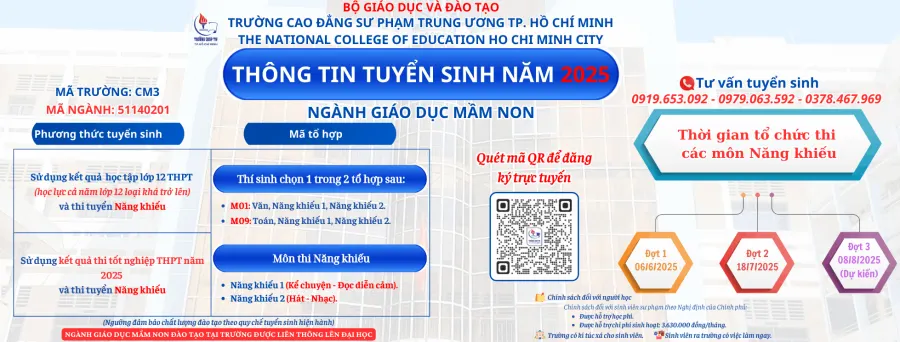 Trường Cao Đẳng Sư phạm Trung Ương TP.HCM - Cơ sở 2