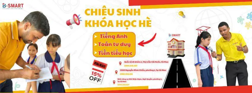 Trung tâm Anh ngữ và toán tư duy Bsmart - Cơ sở 3