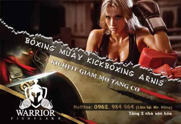 Trung tâm Fightland Kickfit Kickboxing MMA Muaythai