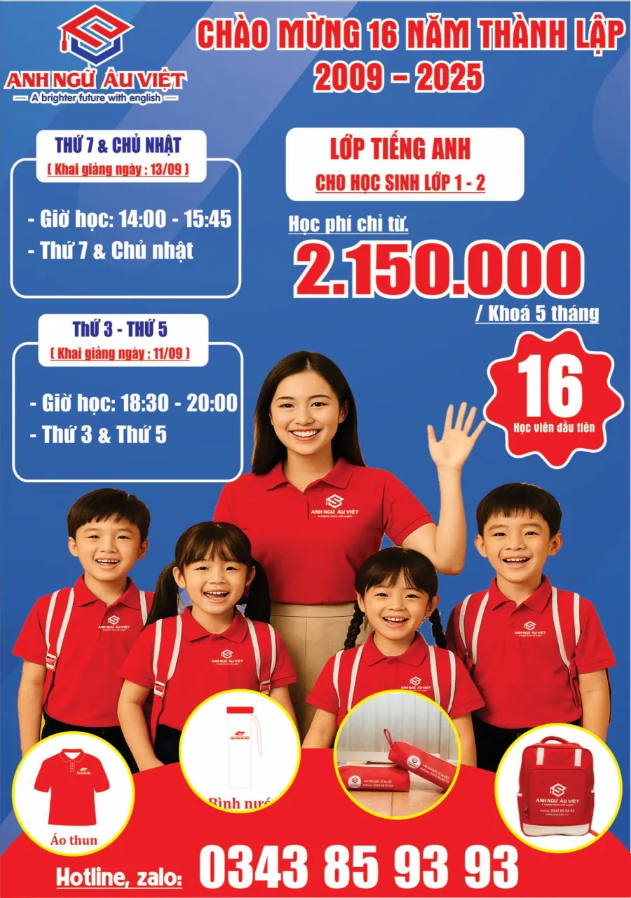 Trung tâm Anh Ngữ Âu Việt