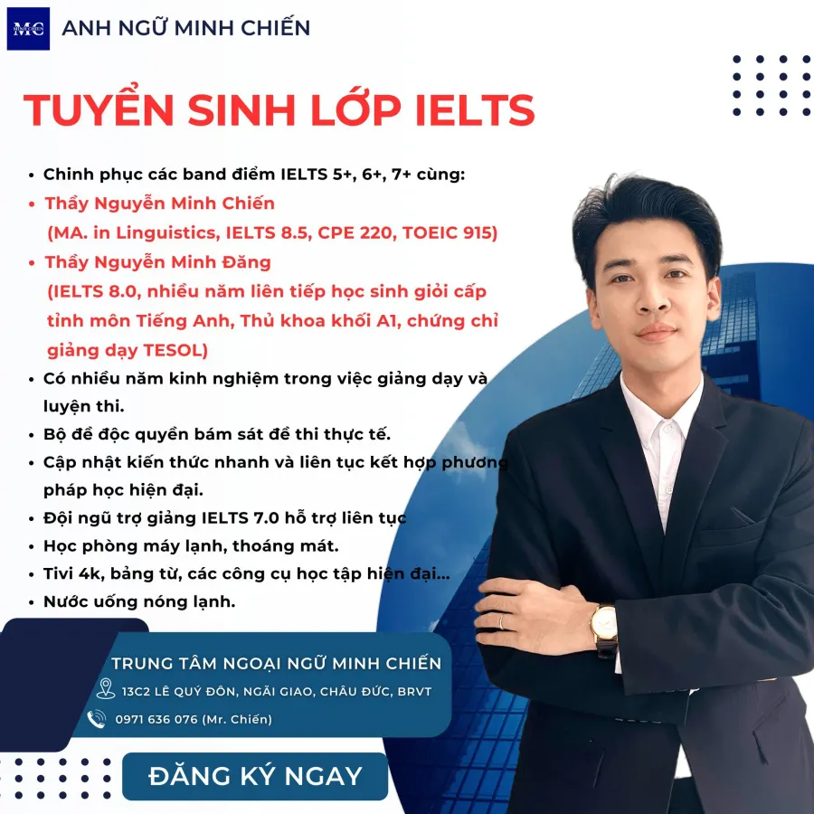 Trung tâm Anh Ngữ Minh Chiến
