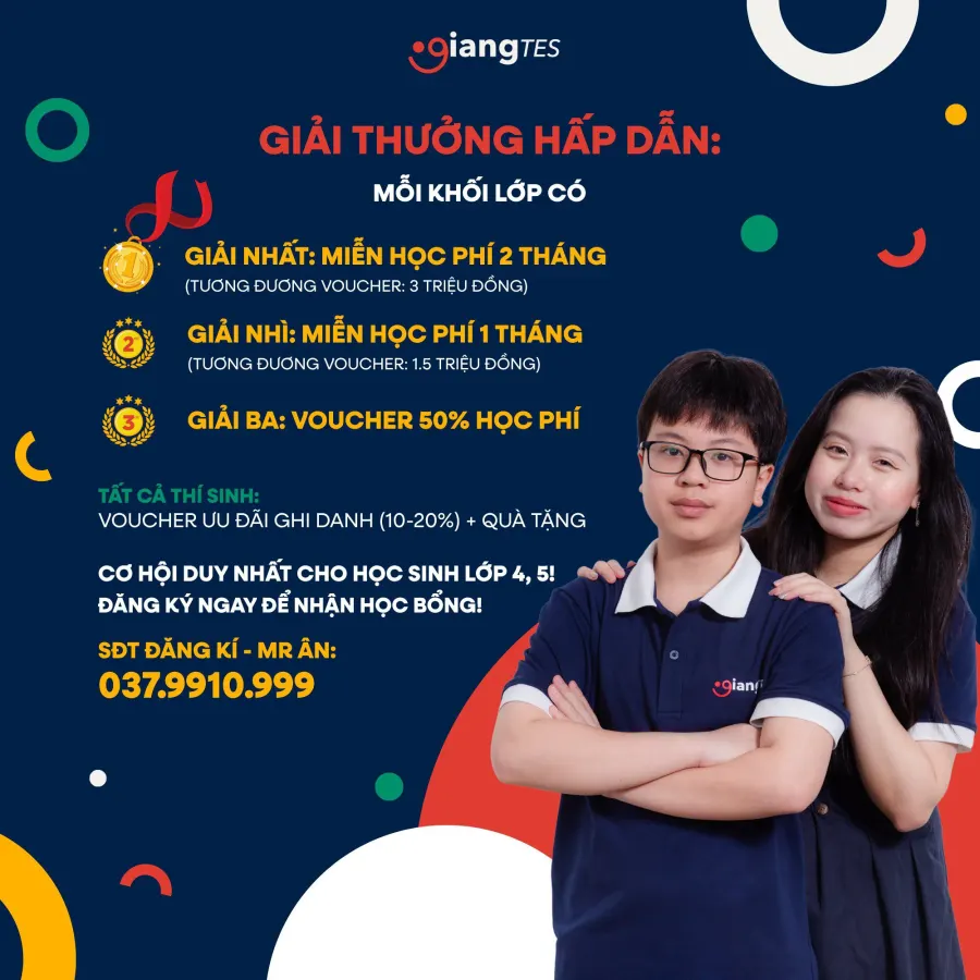Trung tâm Tiếng Anh Cô Hương Giang( Giangtes) - Cơ sở 1