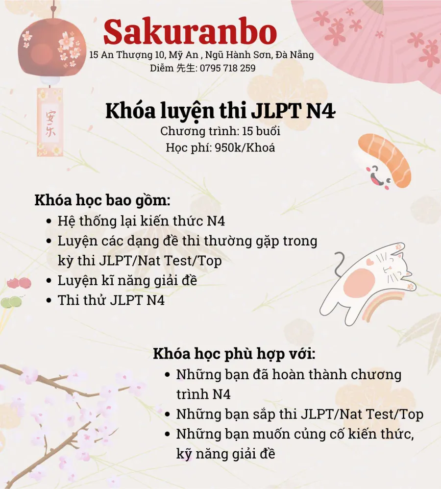 Trung tâm tiếng Nhật Sakuranbo