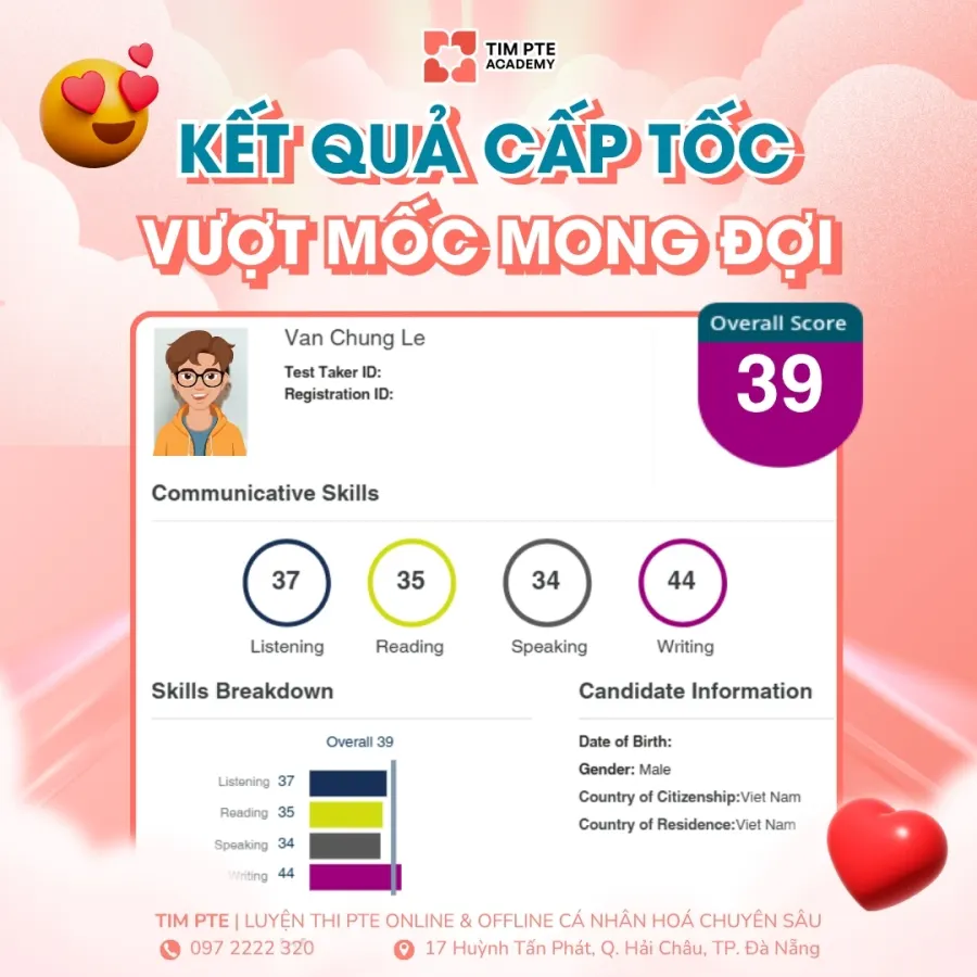Trung tâm TIM PTE Academy - Cơ sở 4