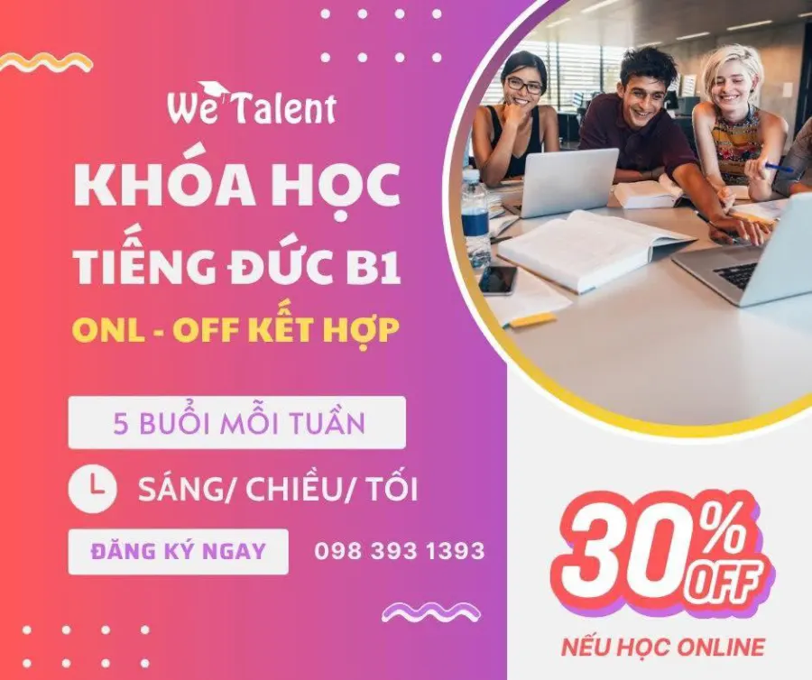 Lớp Học tiếng Đức cùng We Talent